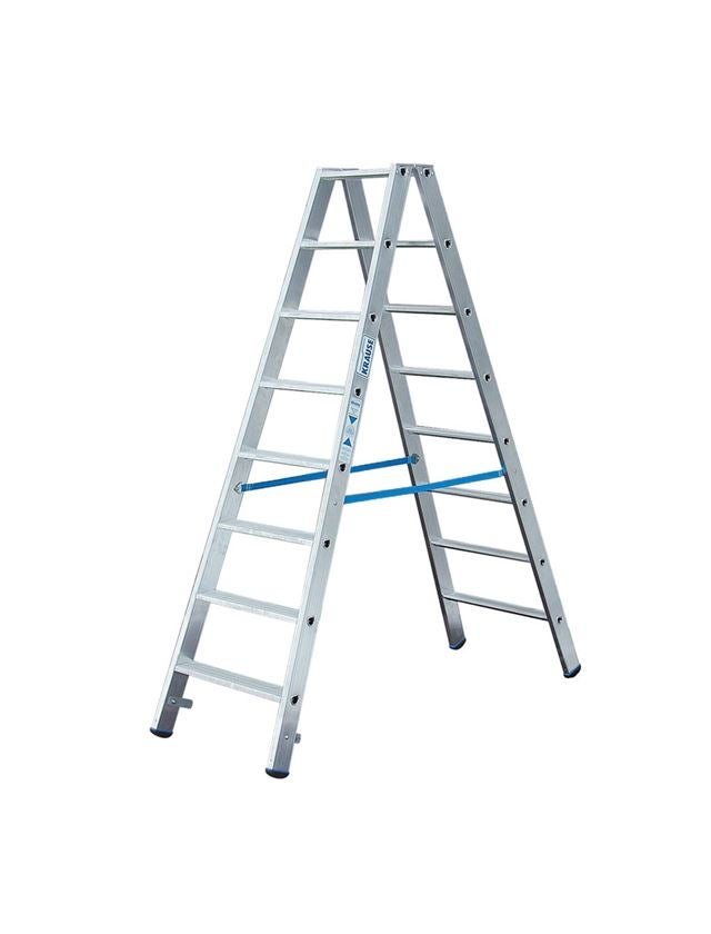 Ladders: KRAUSE Dubbel trapleer, samengebogen