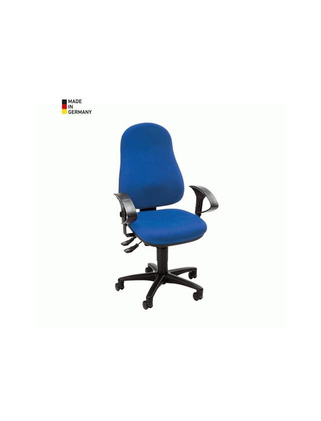 Stühle: Bürodrehstuhl Point 60 + blau