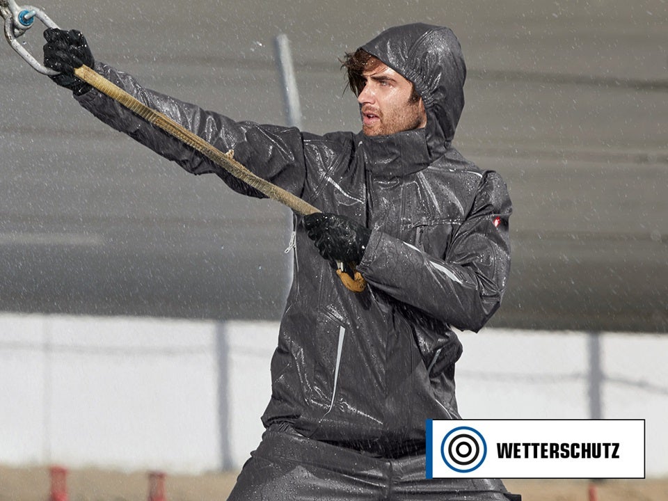 Wetterschicht - Regenjacken für die Arbeit von Engelbert Strauss