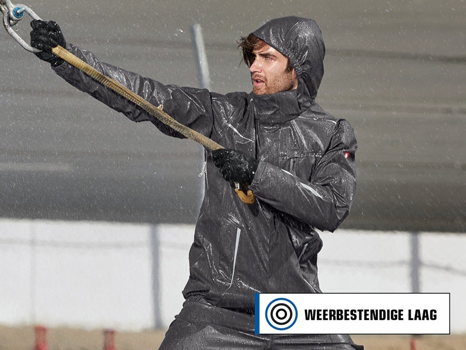 beschermlaag tegen het weer - regenjacks