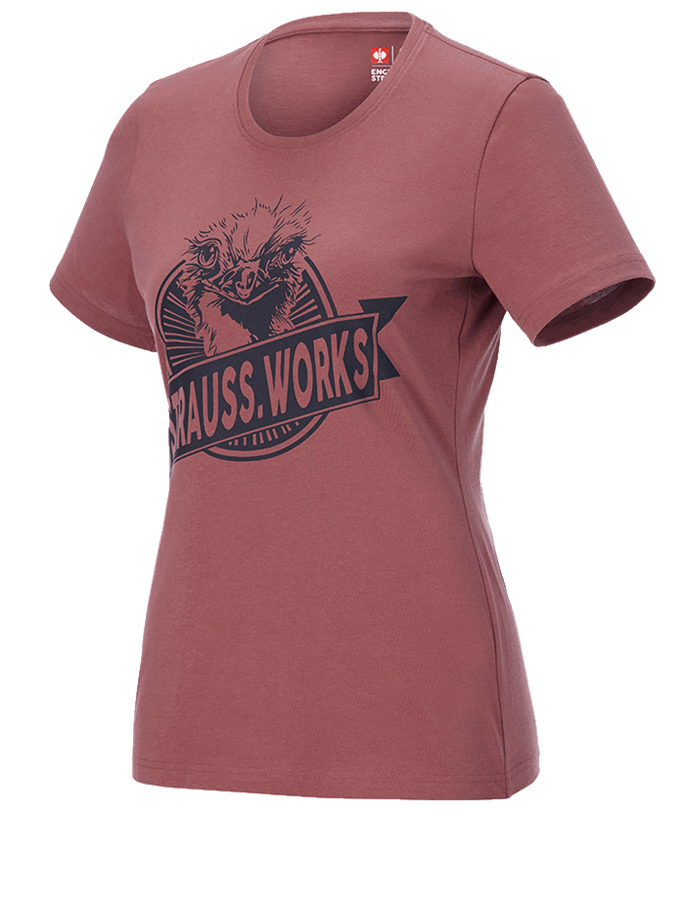 T-shirt e.s.iconic works, dames