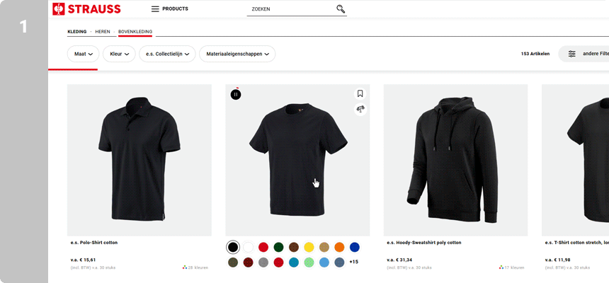 Gewenst design vanaf 1 stk. 
