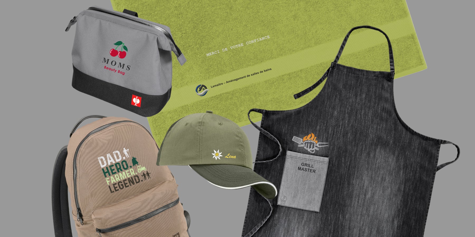 Accessoires personnalisés