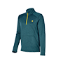 Troyer thermo stretch smaragdgrün melange/chromgelb