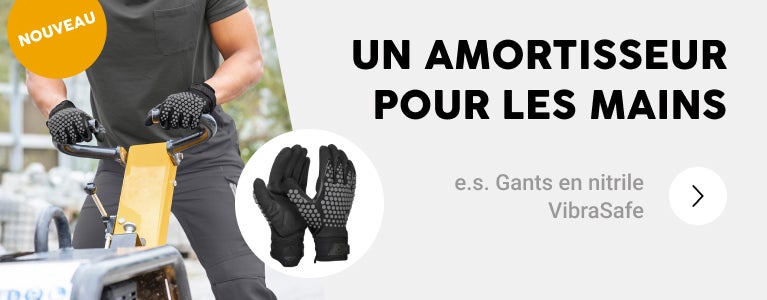 e.s. Gants en nitrile VibraSafe