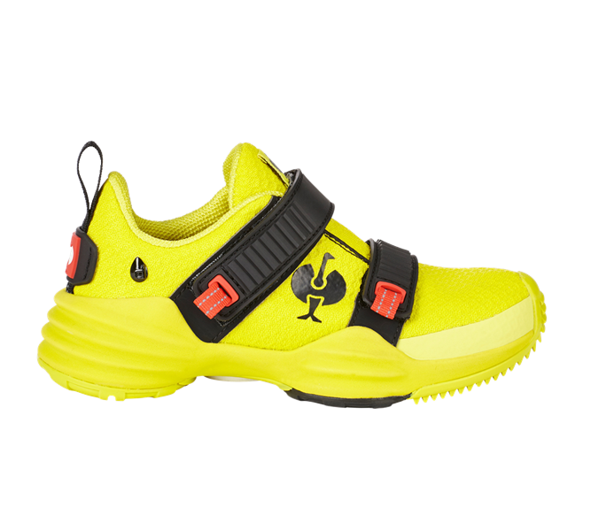 Vue principale, Chaussures, Chaussures Allround e.s. Waza, enfants, jaune acide/noir