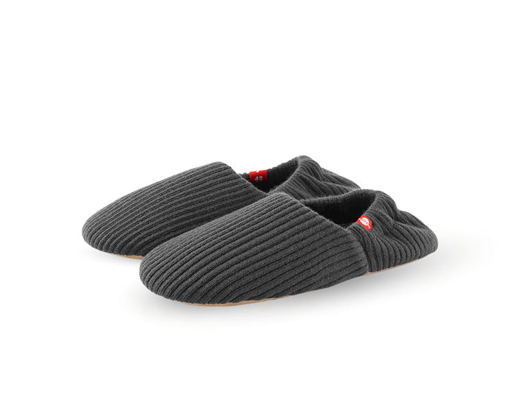 Vue principale, Homewear | Pyjamas, e.s. Chaussons, gris basalte