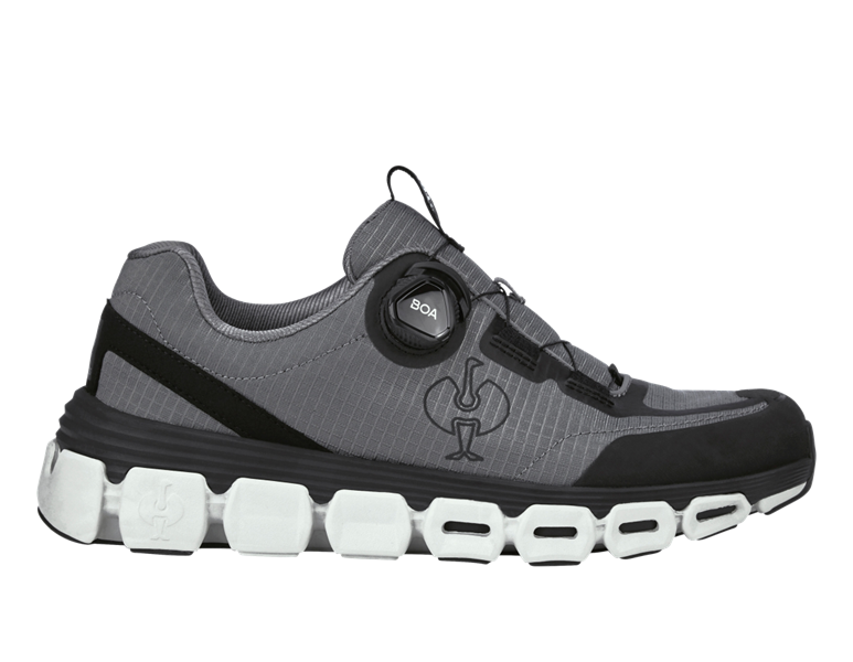 Hauptansicht, Schuhe, O1 Berufsschuhe e.s. Rexburg low, basaltgrau