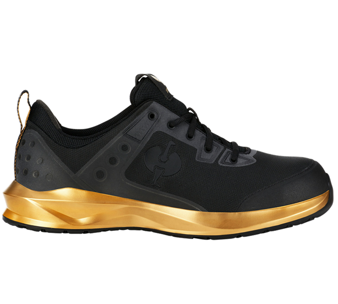 Hauptansicht, S1, S1 Sicherheitshalbschuhe e.s. Hades II, schwarz/gold