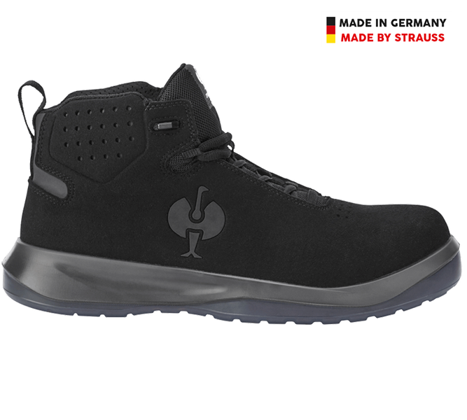 Hauptansicht, Schuhe, S1P Sicherheitsschuhe e.s. Banco mid, schwarz/anthrazit