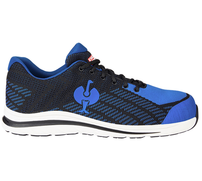 Hauptansicht, Sicherheitsschuhe, S1 Sicherheitshalbschuhe e.s. Tarvos II, enzianblau/schwarz
