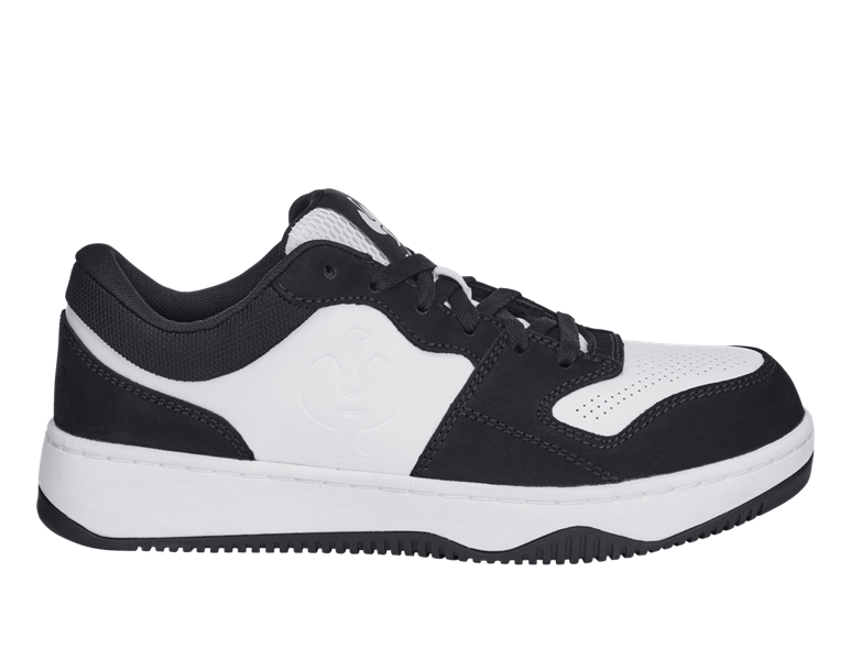 Hauptansicht, Gastro, S1 Sicherheitshalbschuhe e.s. Eindhoven low, schwarz/weiß