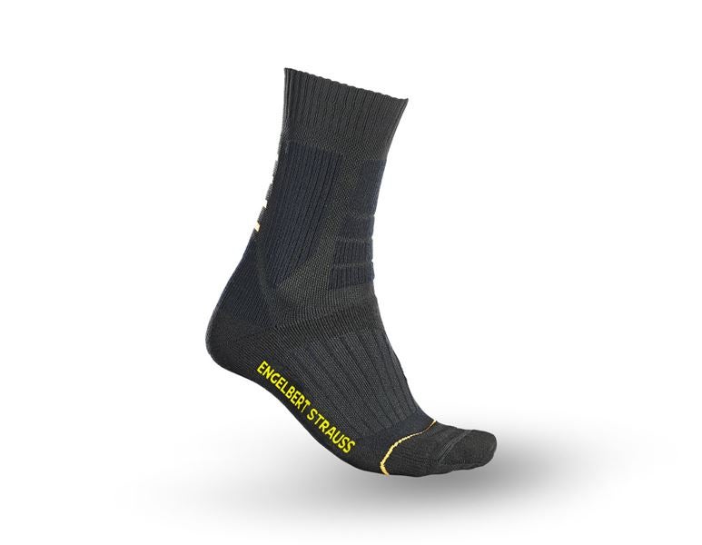 Vue principale, Chaussettes de fonction, e.s. Chaussettes doubles Function warm/high, noir