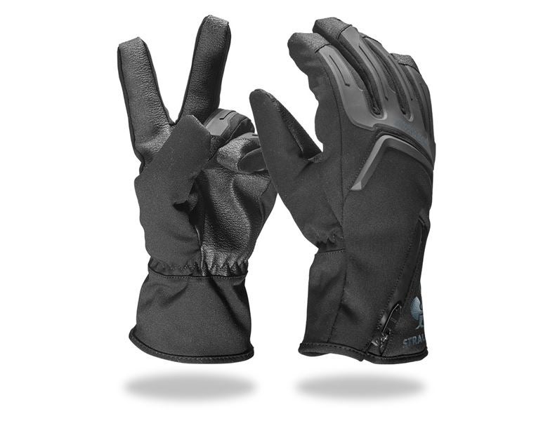 Vue principale, Gants, e.s. Gants d’hiver Proteus Ice, noir/gris