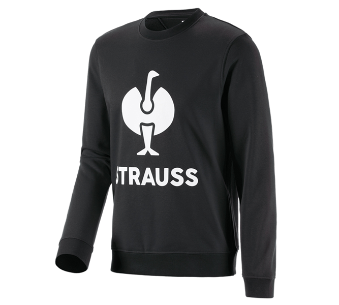 Hauptansicht, Herren, Sweatshirt e.s.motion 2020, schwarz/weiß