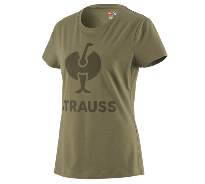 Hauptansicht, e.s.concrete, T-Shirt e.s.concrete, Damen, stipagrün