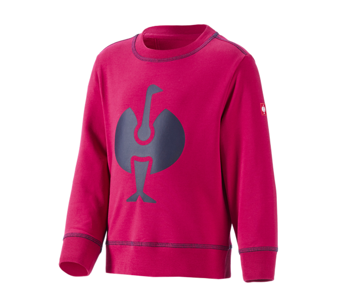 Vue principale, Enfants, Sweatshirt e.s.motion 2020, enfants, magenta/bleu foncé