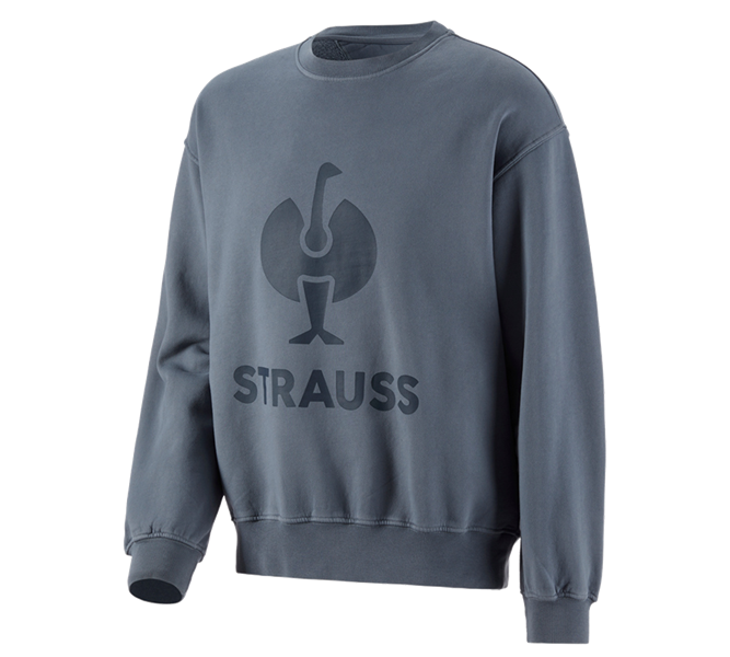 Hauptansicht, Sweats | Hoodies, Oversize Sweatshirt e.s.motion ten, rauchblau vintage
