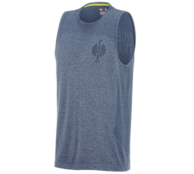 Vue principale, Hommes, Chemise Athletik seamless e.s.trail, bleu profond mélange