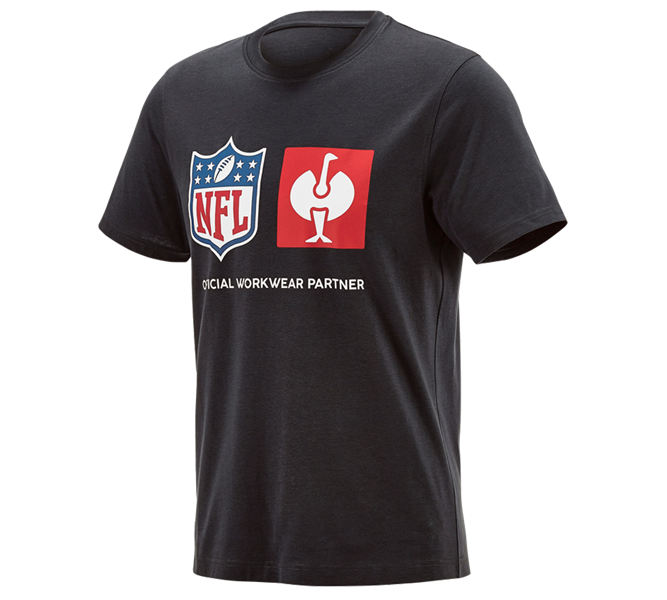 Vue principale, Vêtements, NFL T-Shirt cotton, noir