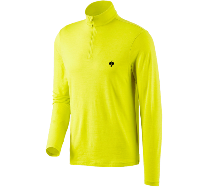 Hauptansicht, e.s.trail, Troyer Merino e.s.trail, acidgelb/schwarz