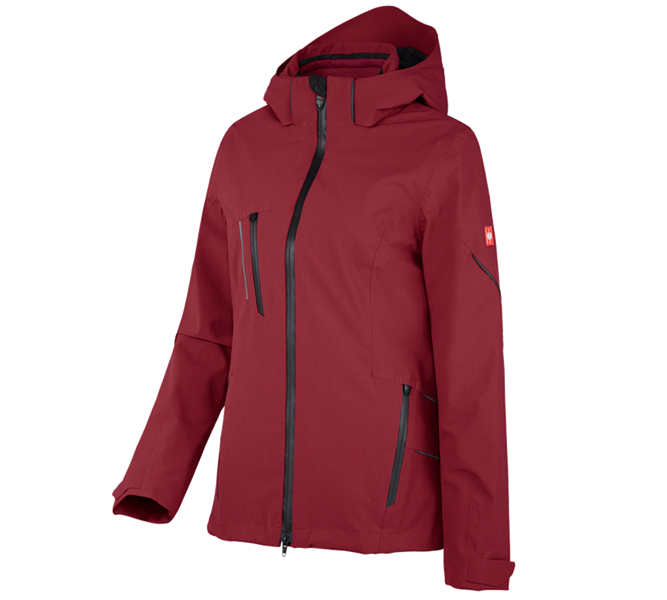 Vue principale, Froid, Veste de fonction 3 en 1 e.s.vision, femmes, rubis
