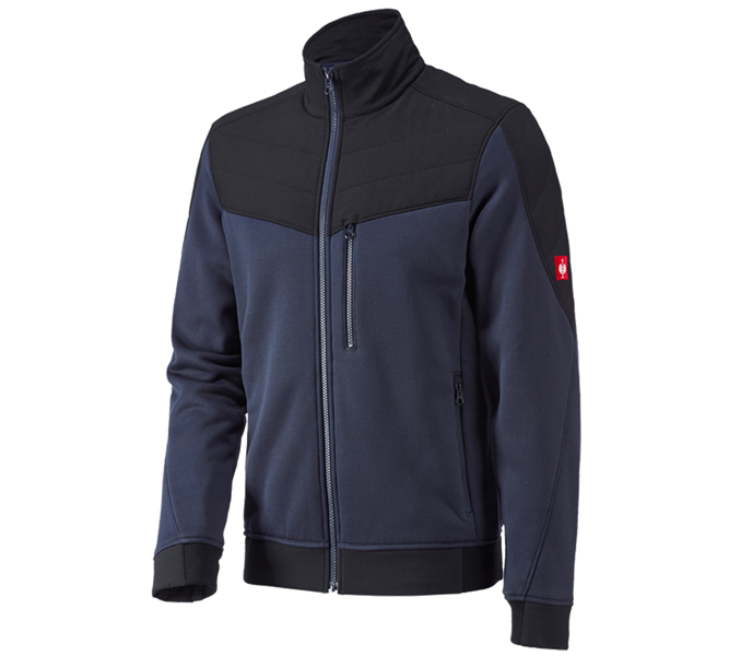 Vue principale, Installateurs / Plombier, Veste thermaflor e.s.dynashield, pacifique/noir