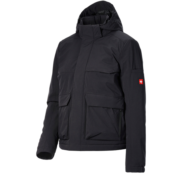 Vue principale, e.s.trail, Veste d'hiver e.s.trail pure, femmes, noir