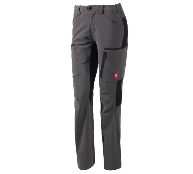 Hauptansicht, Gastro, Cargohose e.s.vision stretch, Damen, anthrazit