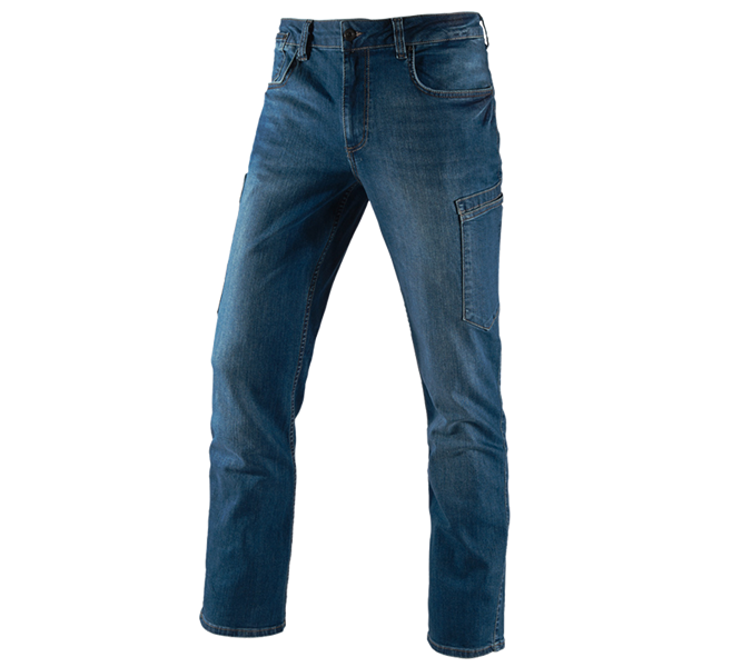 Vue principale, Vêtements, e.s. Jeans à 7 poches, stonewashed