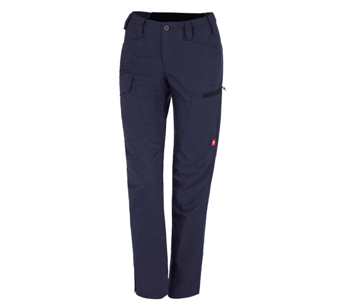 Vue principale, Vêtements, e.s. Pantalon de travail pocket, femmes, bleu foncé