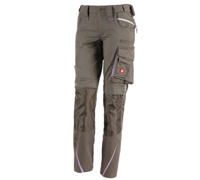 Vue principale, Vêtements, Pantalon pour femmes e.s.motion 2020 d'hiver, pierre/lavande