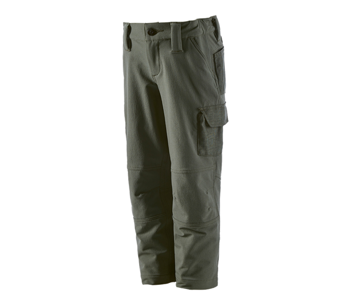 Vue principale, e.s.dynashield, Fonct. pantalon Cargo e.s.dynashield solid,enfants, thym