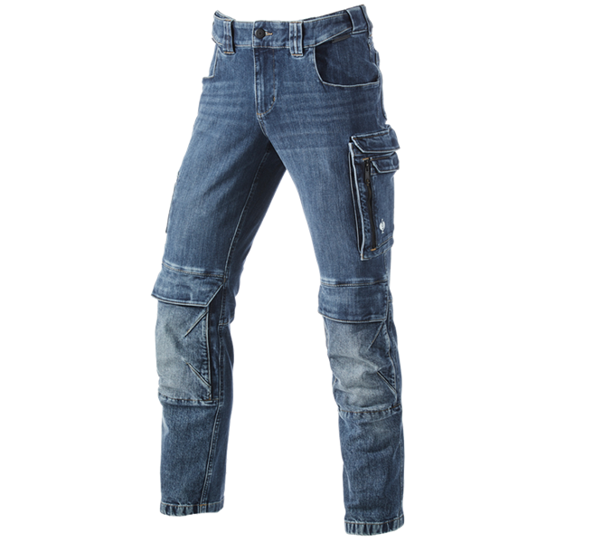 Vue principale, Jeans, Jeans de travail cargo e.s.concrete, stonewashed