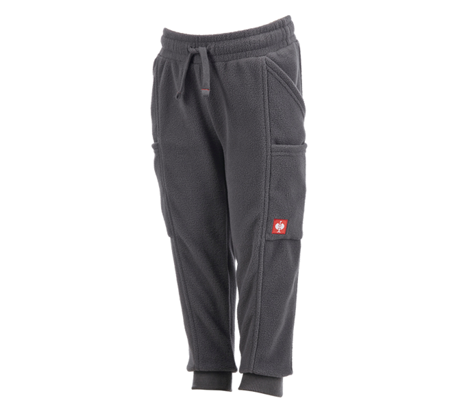 Hauptansicht, Bekleidung, e.s. Fleece Hose, Kinder, anthrazit