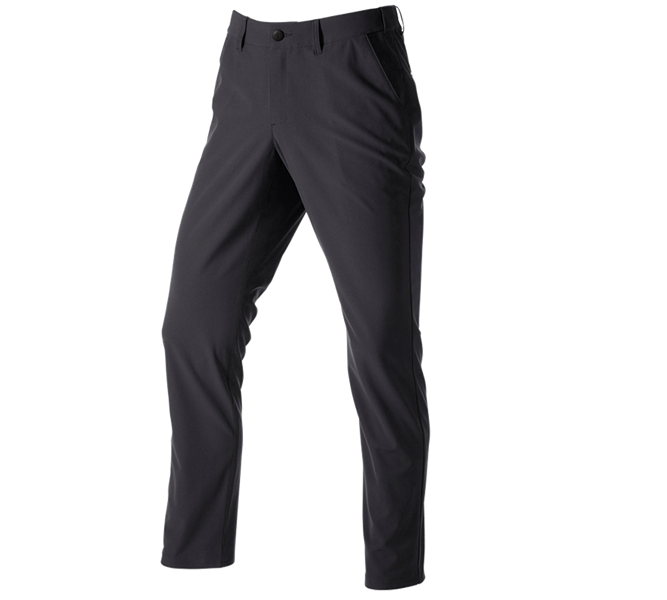 Hauptansicht, Gastro, Berufshose Chino e.s.work&travel, schwarz