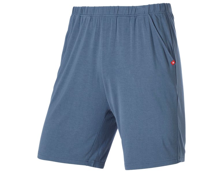 Vue principale, Homewear | Pyjamas, e.s. Short de pyjama modal, bleu nordique