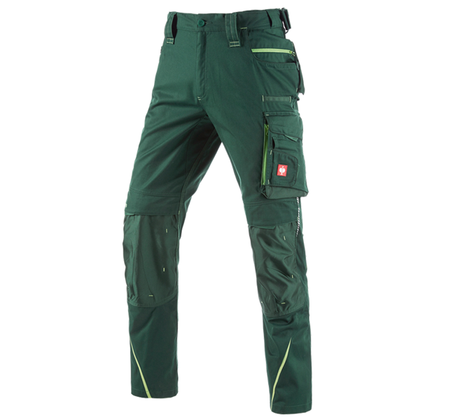 Vue principale, Horti-/ Sylvi-/ Agriculture, Pantalon à taille élastique e.s.motion 2020, vert/vert d'eau