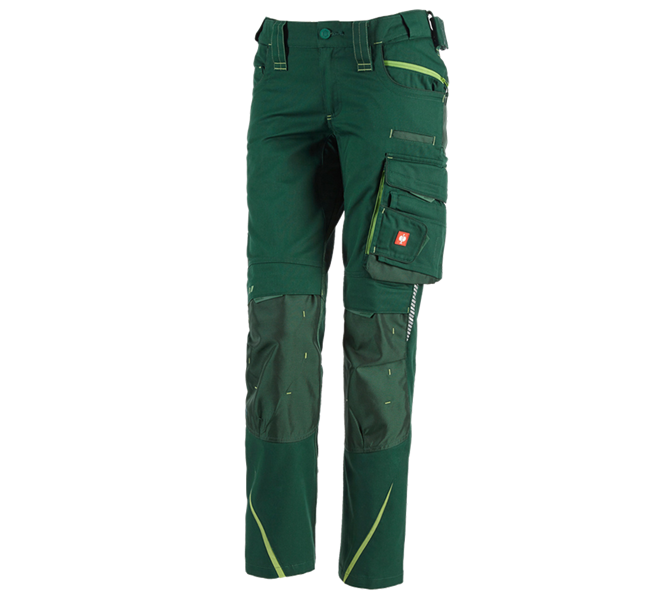 Vue principale, Horti-/ Sylvi-/ Agriculture, Pantalon pour femmes e.s.motion 2020, vert/vert d'eau