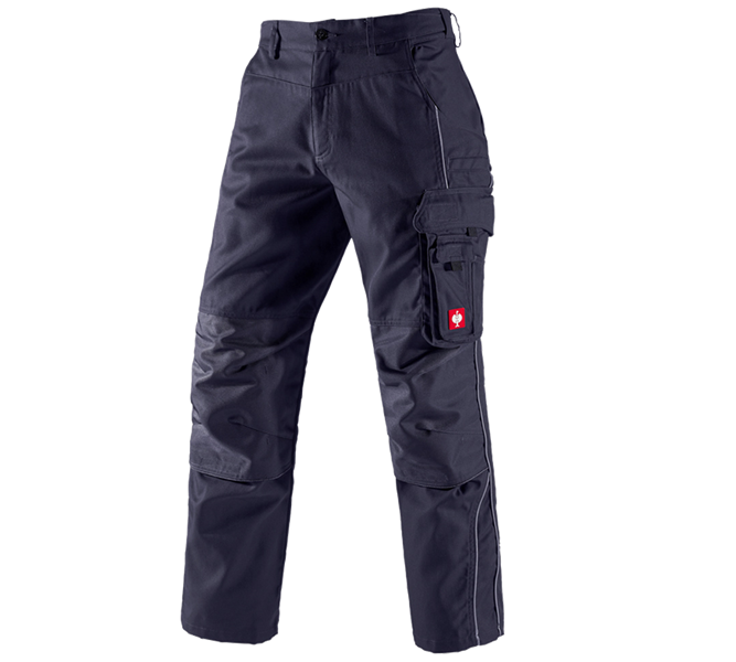 Vue principale, Vêtements, Pantalon à taille élastique e.s.prestige, bleu foncé