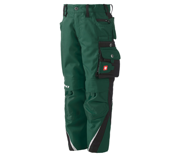 Hauptansicht, e.s.motion, Kinder Bundhose e.s.motion Winter, grün/schwarz