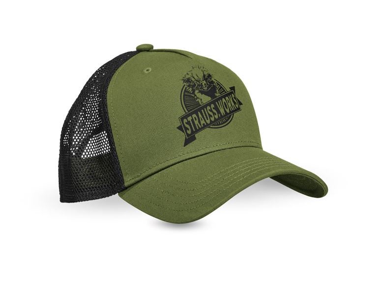 Vue principale, Recherche, Casquette e.s.iconic works, vert montagne