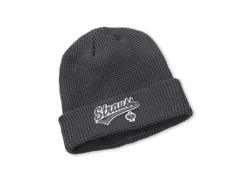 Vue principale, Accessoires, Bonnet tricoté e.s.e:pic, gris carbone