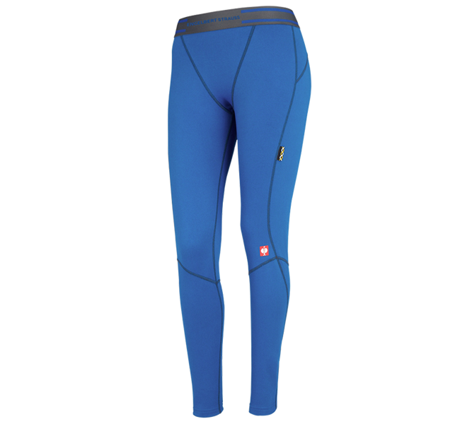 Hauptansicht, Funktionsunterwäsche, e.s. Funk.-Long Pants clima-pro - warm, Damen, enzianblau