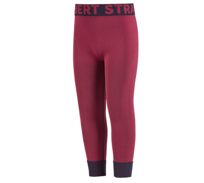 Hauptansicht, Funktionsunterwäsche, e.s. Funktions Long-Pants seamless - warm, Kinder, beere