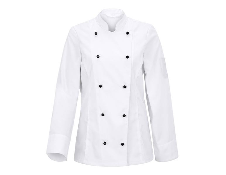 Hauptansicht, Damen, Damenkochjacke Darla II, weiß