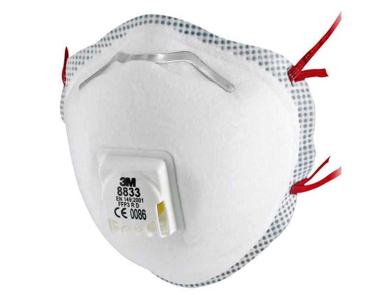 Hauptansicht, Arbeitsschutz, 3M Atemschutzmaske 8833, FFP3 R D, 10 Stk