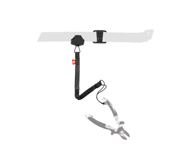 Hauptansicht, Handwerkzeuge, Tool leash e.s.tool concept, schwarz