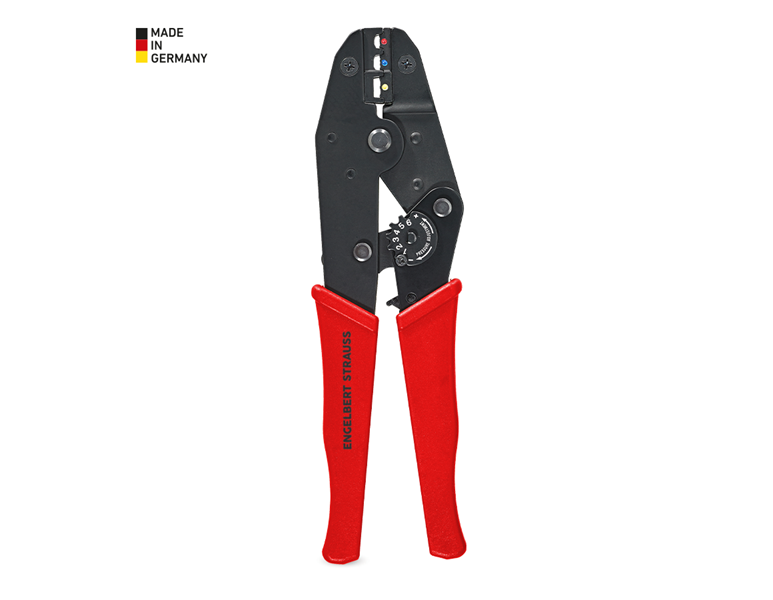 Hauptansicht, Zangen, e.s. Crimp-Hebelzange für isolierte Kabelschuhe