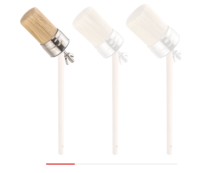 Vue principale, Outils à main, Pinceau coudé brosse